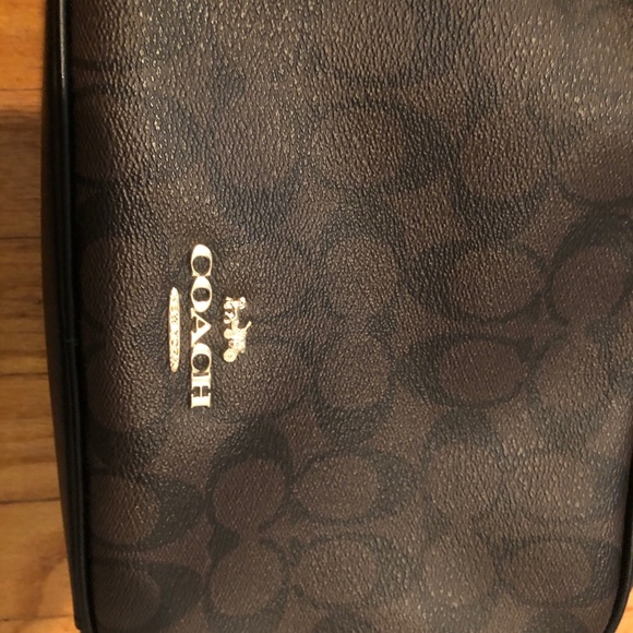 Authentic brand new w tags Coach black and gold hardware crossbody bag & wallet. - Picture 5 of 11